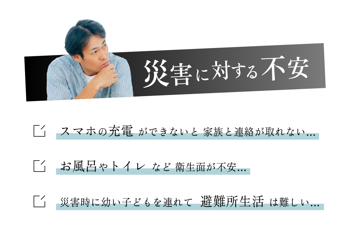 災害に対する不安