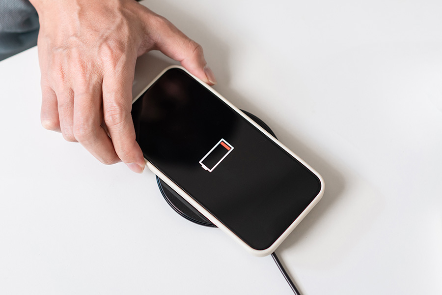スマホの充電_画像